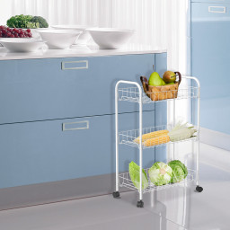 Kitchen and Bathroom Storage Cart